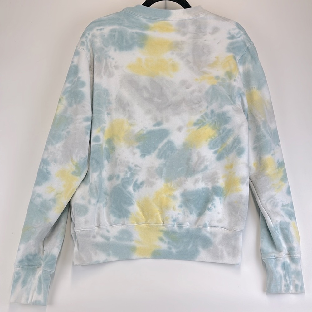 DISNEY Disneyland Resort Mickey Tie Dye Crewneck Sweatshirt Size Small - Picture 4 of 6
